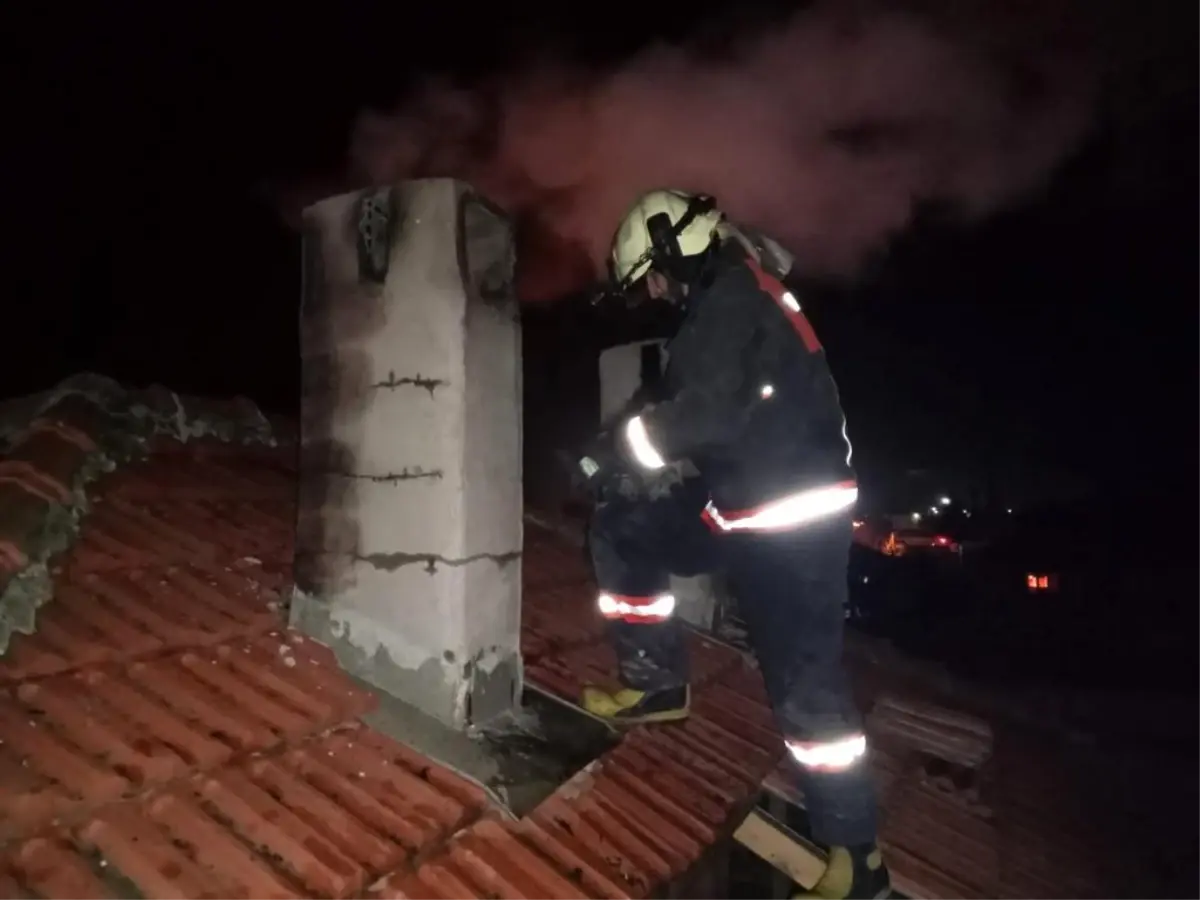 Manisa\'da temizlenmeyen bacalar ev yangınlarına neden oluyor