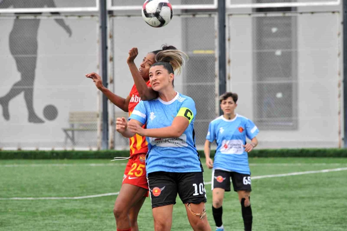 Kayseri Kadın FK, Şırnak Belediyespor\'u mağlup etti