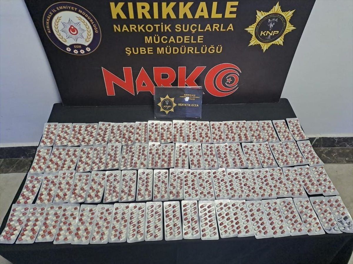 Kırıkkale\'de uyuşturucu operasyonunda 4 zanlı tutuklandı