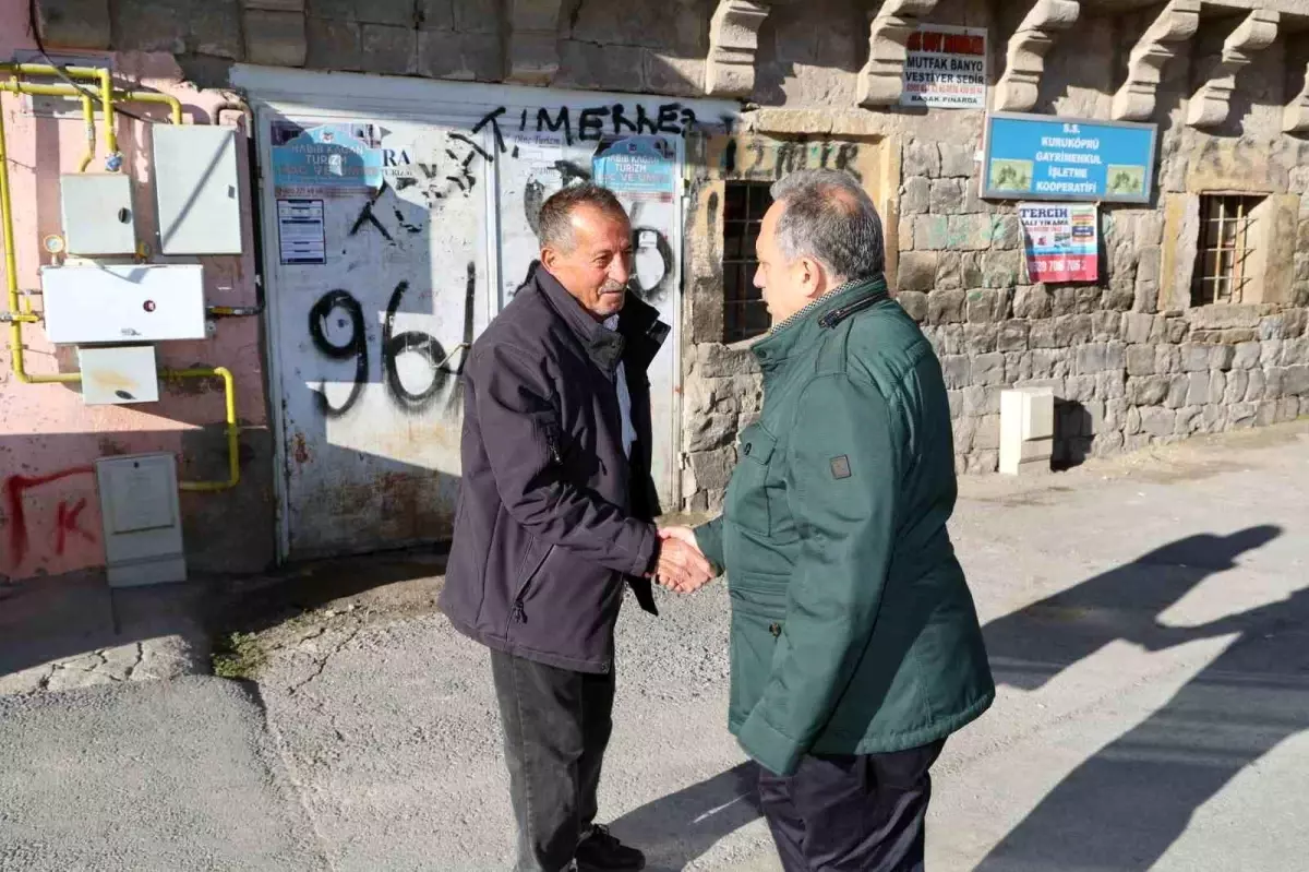 Talas Belediye Başkanı Mustafa Yalçın, Kuruköprü Sosyal Tesisini İnceledi