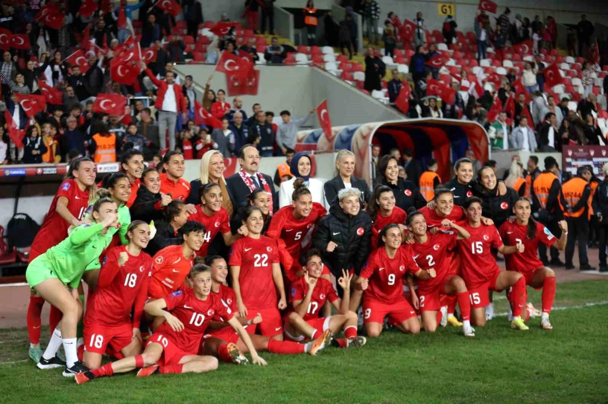 A Milli Kadın Futbol Takımı Gürcistan\'ı 2-0 Mağlup Etti