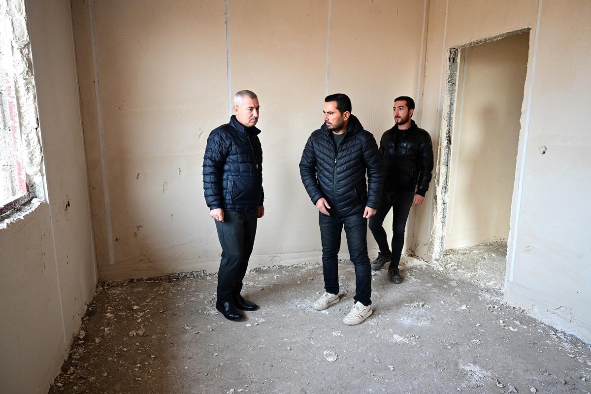 Malatya\'da depremzedelere köy evleri yapılıyor