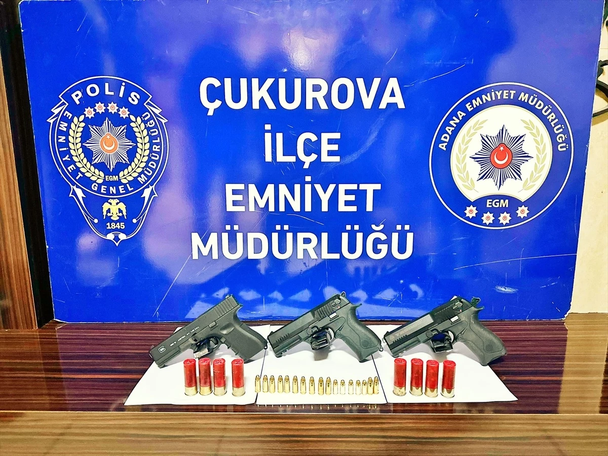Adana\'da silah ve uyuşturucu operasyonu: 7 gözaltı