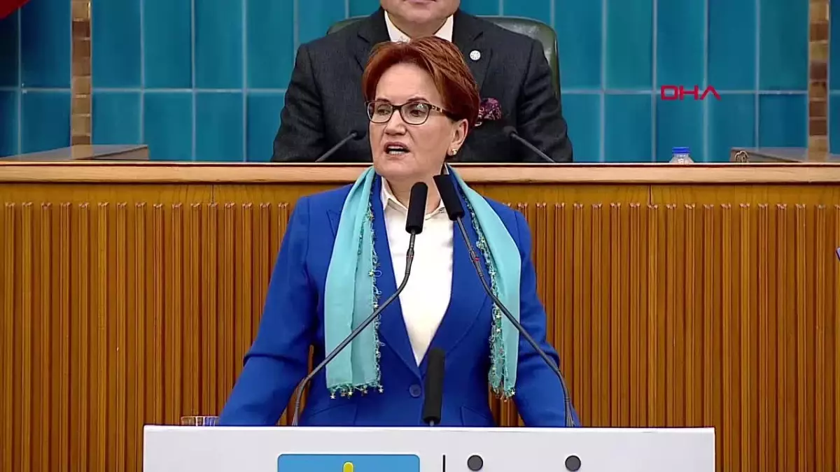 Akşener: Adına \'ittifak\' dedikleri manda ve himaye tuzağına geçit vermeyeceğiz