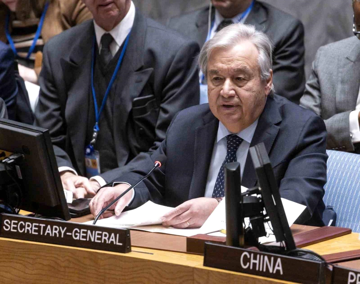 BM Genel Sekreteri İsrail-Filistin krizi için harekete geçmeye çağırdı