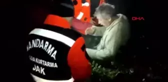 Mantar toplarken düşen yaşlı adam 36 saat sonra bulundu