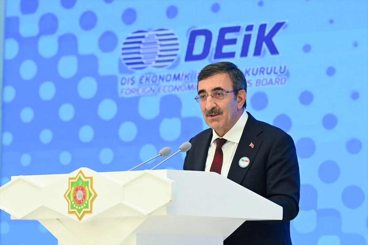 Cumhurbaşkanı Yardımcısı Yılmaz, Türkiye-Türkmenistan İş Forumu\'nda konuştu Açıklaması