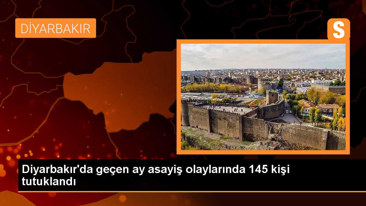 Diyarbakır\'da asayiş operasyonlarında 145 kişi tutuklandı