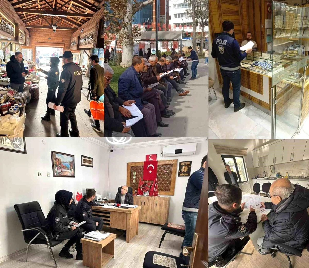 Elazığ\'da esnaf ve vatandaşlar hırsızlık olaylarına karşı bilgilendirildi