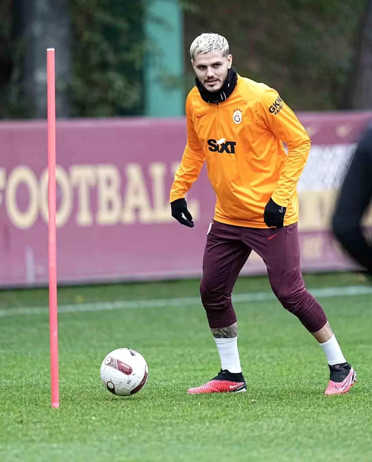 Galatasaray, Adana Demirspor maçı için hazırlıklarını sürdürdü