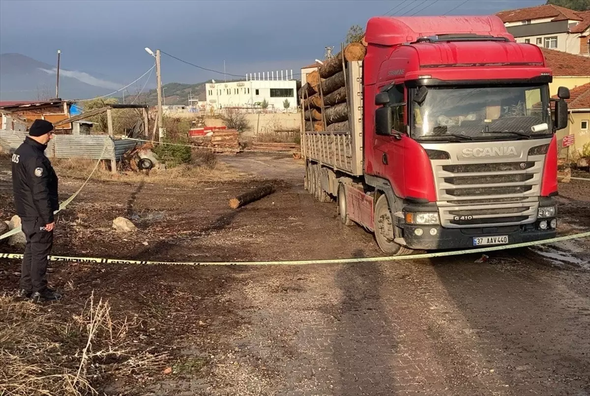 Karabük\'te kamyon sürücüsü tomruk altında kalarak hayatını kaybetti