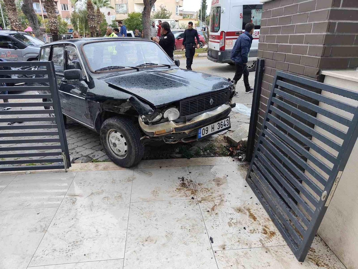 Kuşadası\'nda otomobil çocuğu sürükledi