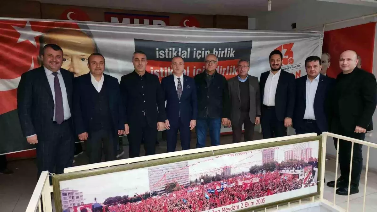 MÜSİAD Karabük Şube Başkanı AK Parti ve MHP İl Başkanlarını ziyaret etti