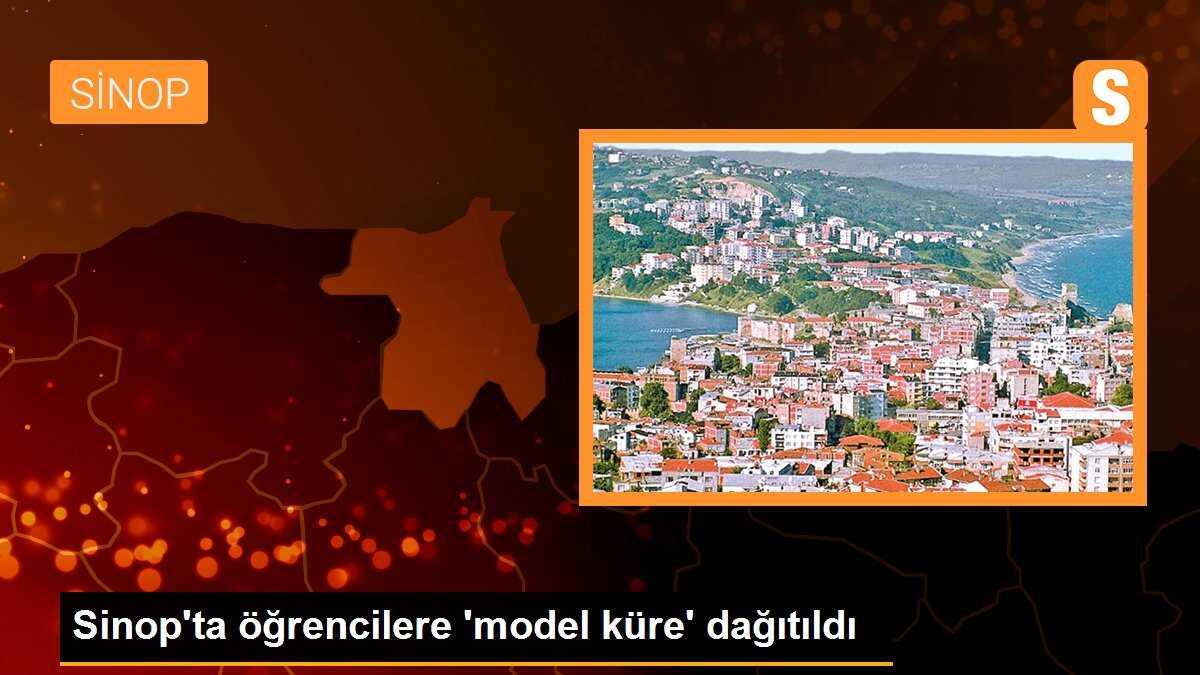 Sinop\'ta öğrencilere \'model küre\' dağıtıldı