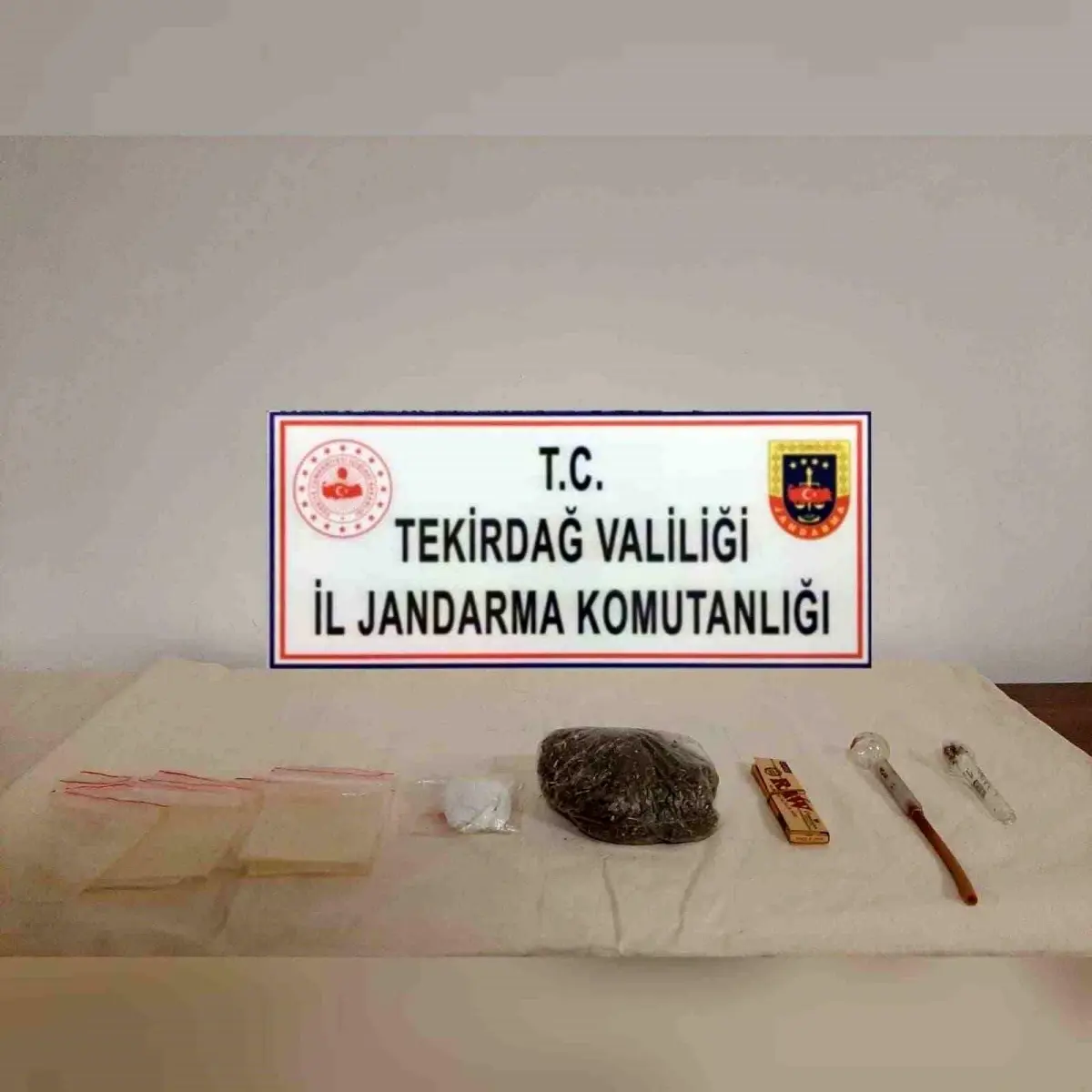 Tekirdağ\'da 4 Şüpheli Uyuşturucudan Yakalandı