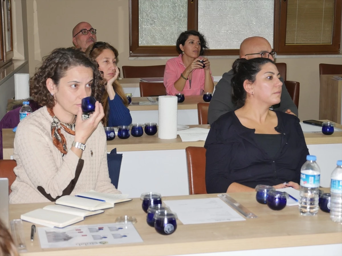 Uluslararası Zeytinyağı Tadım Eğitimi Edremit\'te Veriliyor