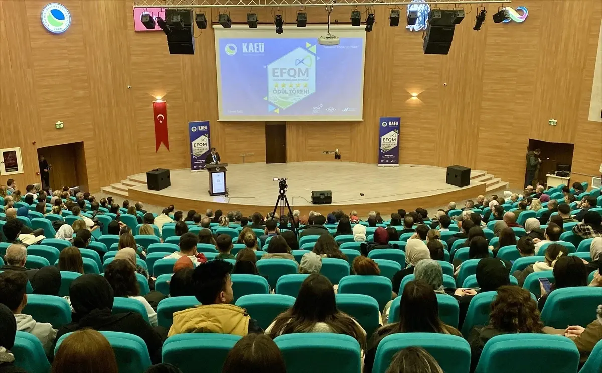 Kırşehir Ahi Evran Üniversitesi\'ne 5 Yıldız Ödülü