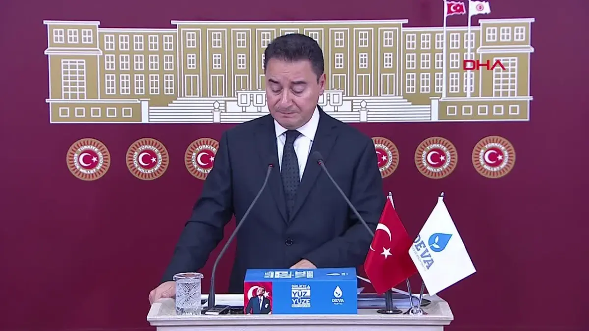DEVA Partisi Genel Başkanı Ali Babacan: Türkiye, Gazze\'deki insani kriz için çaba göstermek zorunda