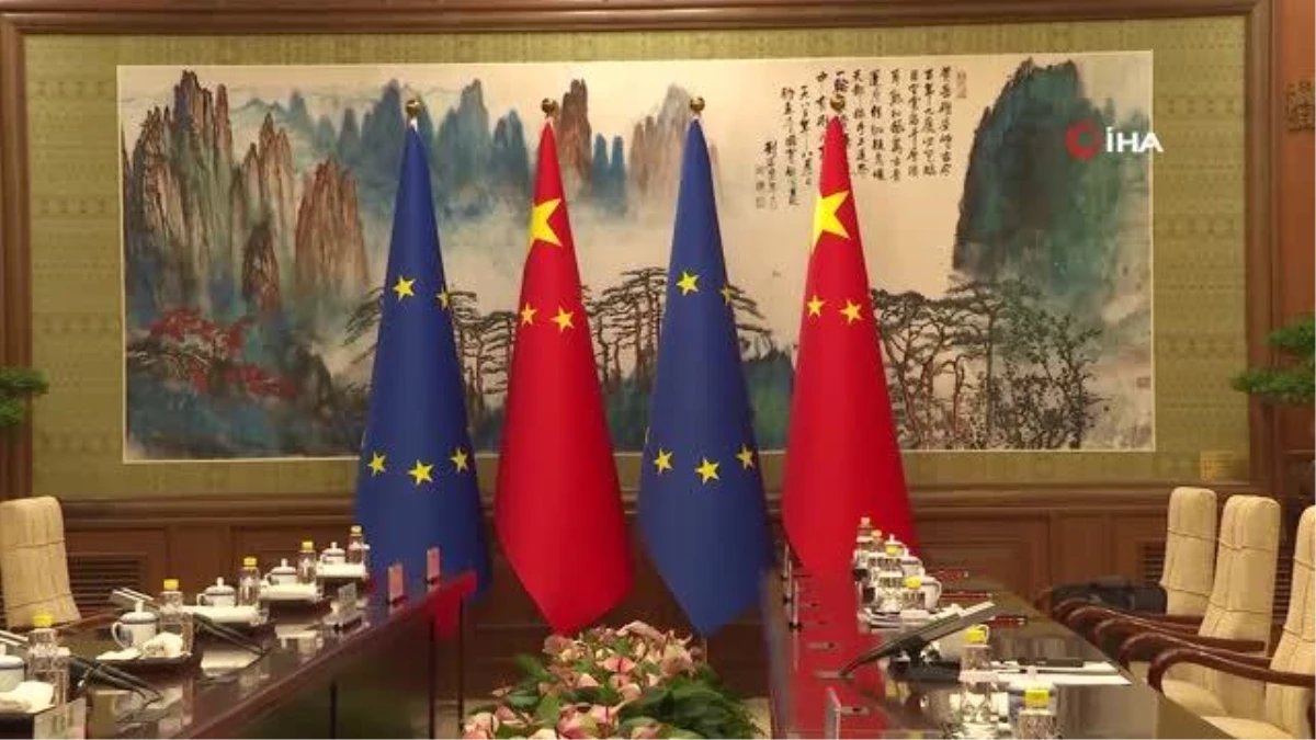 Çin Devlet Başkanı Xi Jinping, Avrupa Konseyi ve Avrupa Komisyonu Başkanlarıyla bir araya geldi