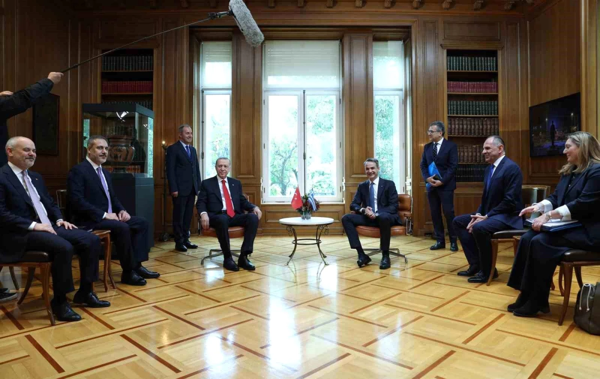 Cumhurbaşkanı Erdoğan, Yunanistan\'a gitti