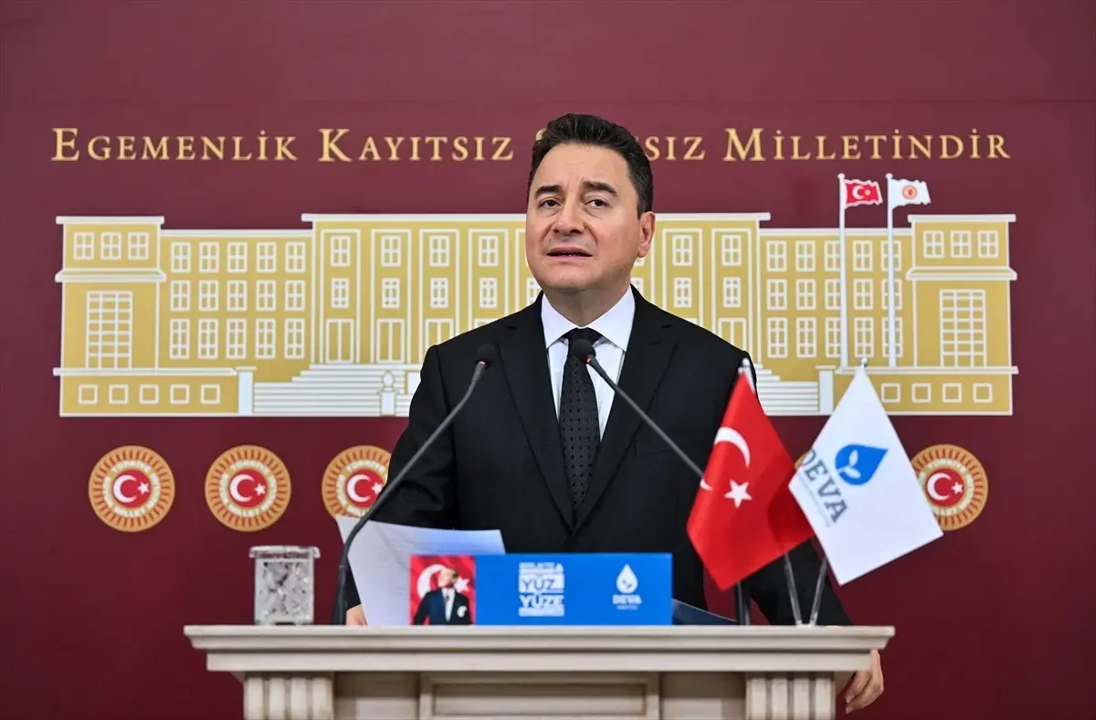 DEVA Partisi Genel Başkanı Babacan, gündemi değerlendirdi Açıklaması