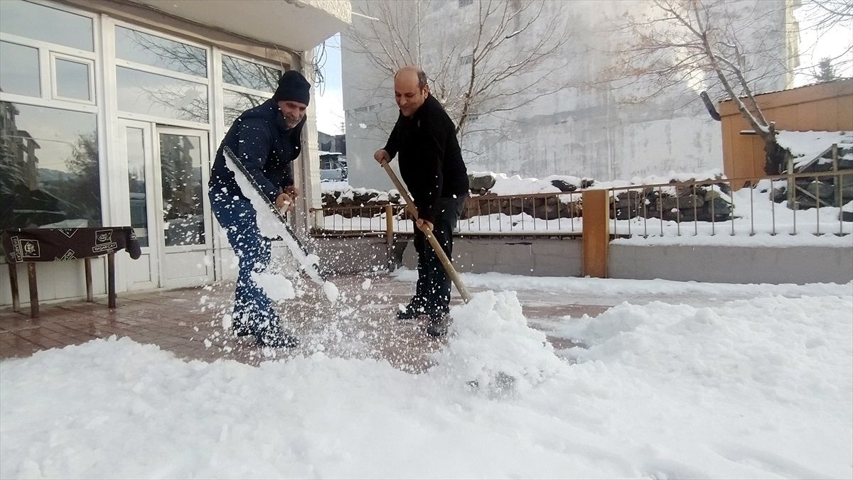 Erzurum, Ardahan ve Kars\'ta Soğuk Hava Etkisi