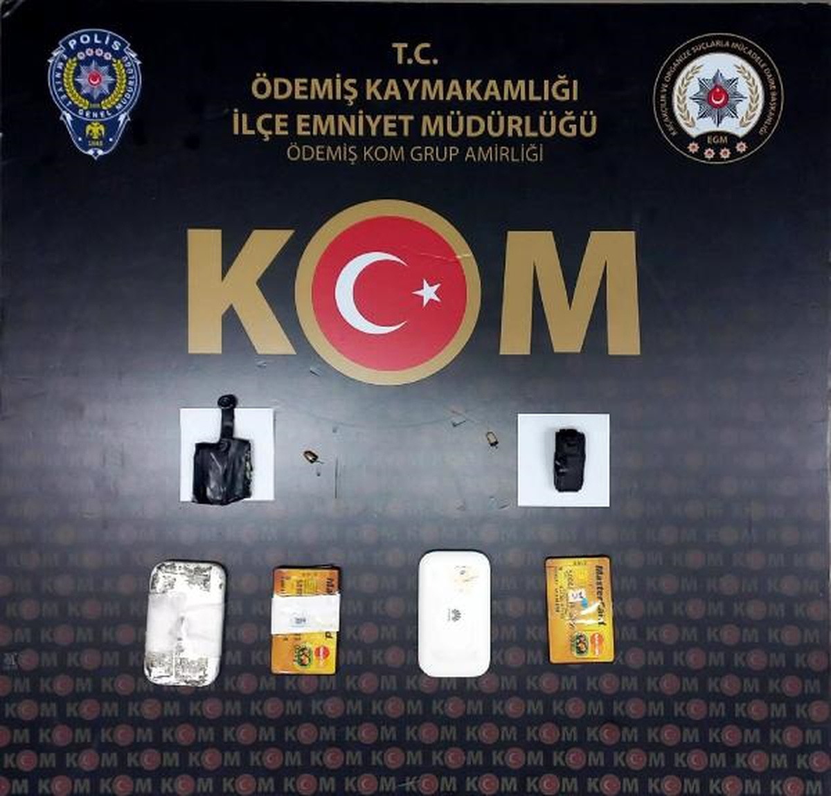 Ödemiş\'te ehliyet sınavına jokerler yakalandı