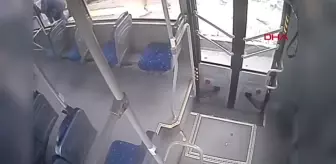 Kadın Otobüs Şoförü Tarafından Hastaneye Götürüldü