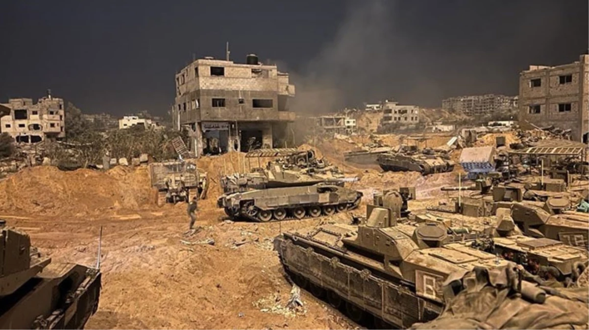 Gazze\'deki Hamas liderinin evi, İsrail tankları tarafından kuşatıldı