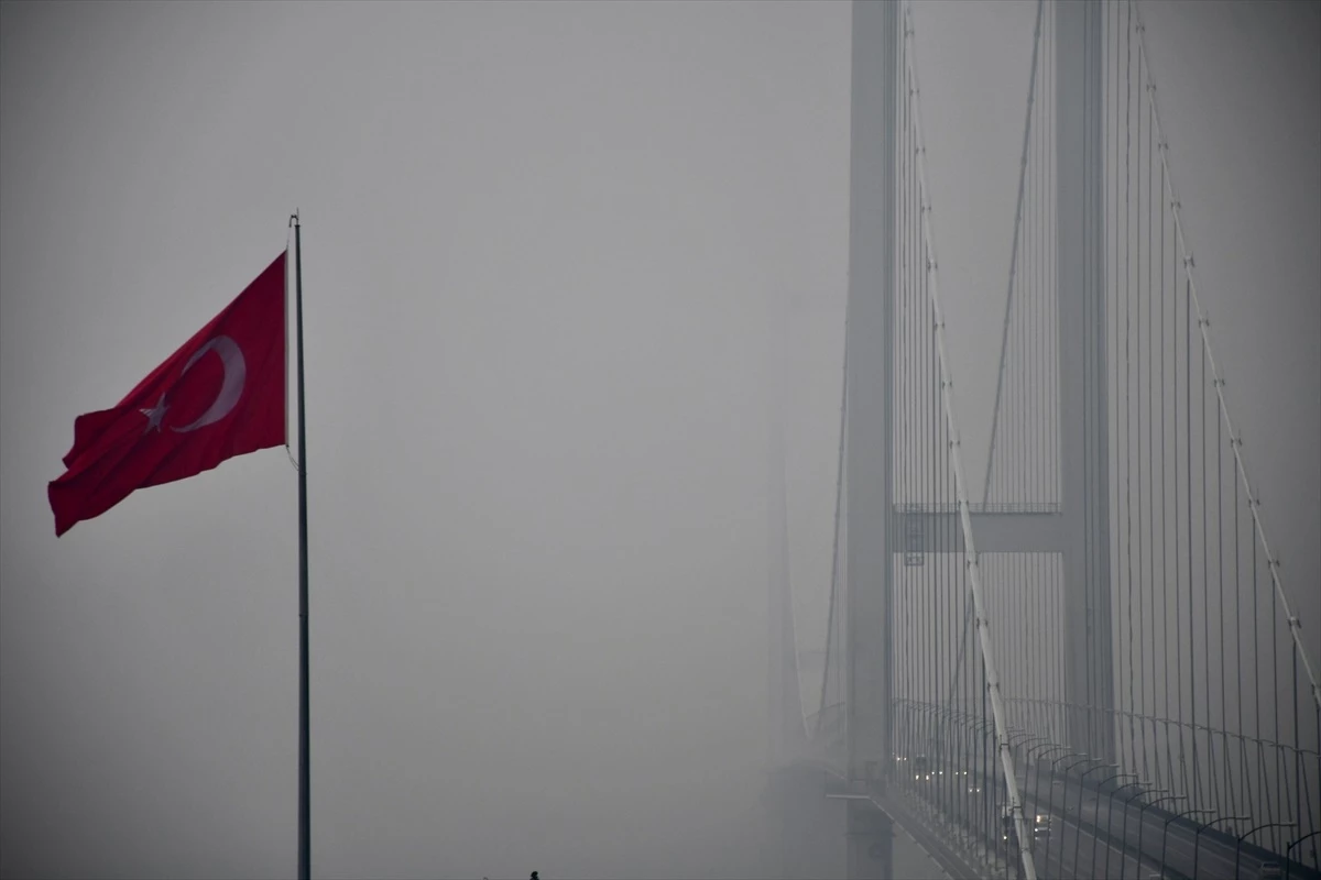 Osmangazi Köprüsü\'nde sis ve sağanak uyarısı