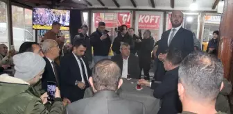 AK Parti Balıkesir Milletvekili ve Belediye Başkanı Manyas'ta ziyaretlerde bulundu