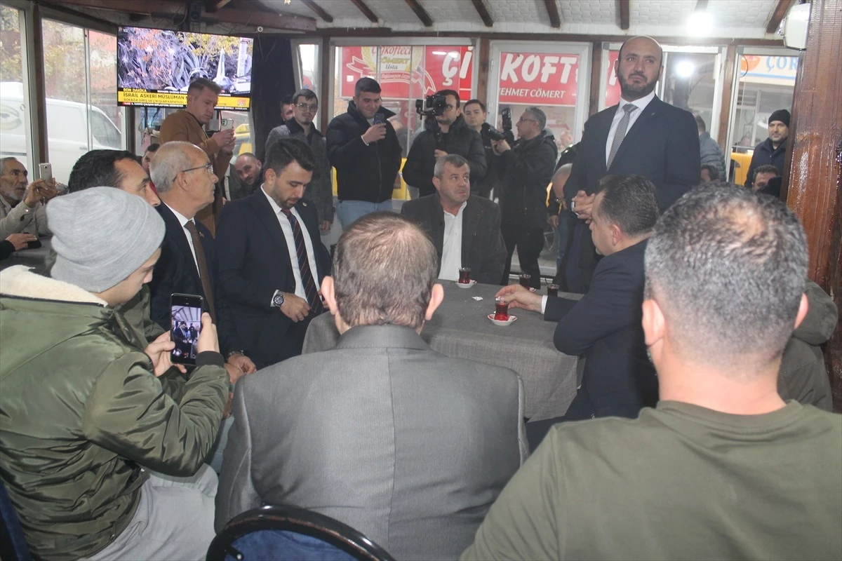 AK Parti Balıkesir Milletvekili ve Belediye Başkanı Manyas\'ta ziyaretlerde bulundu