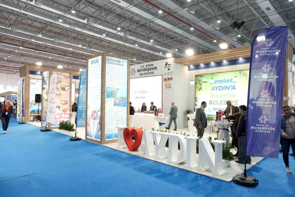 Aydın Büyükşehir Belediyesi TTI İzmir Fuarı\'nda yerini aldı