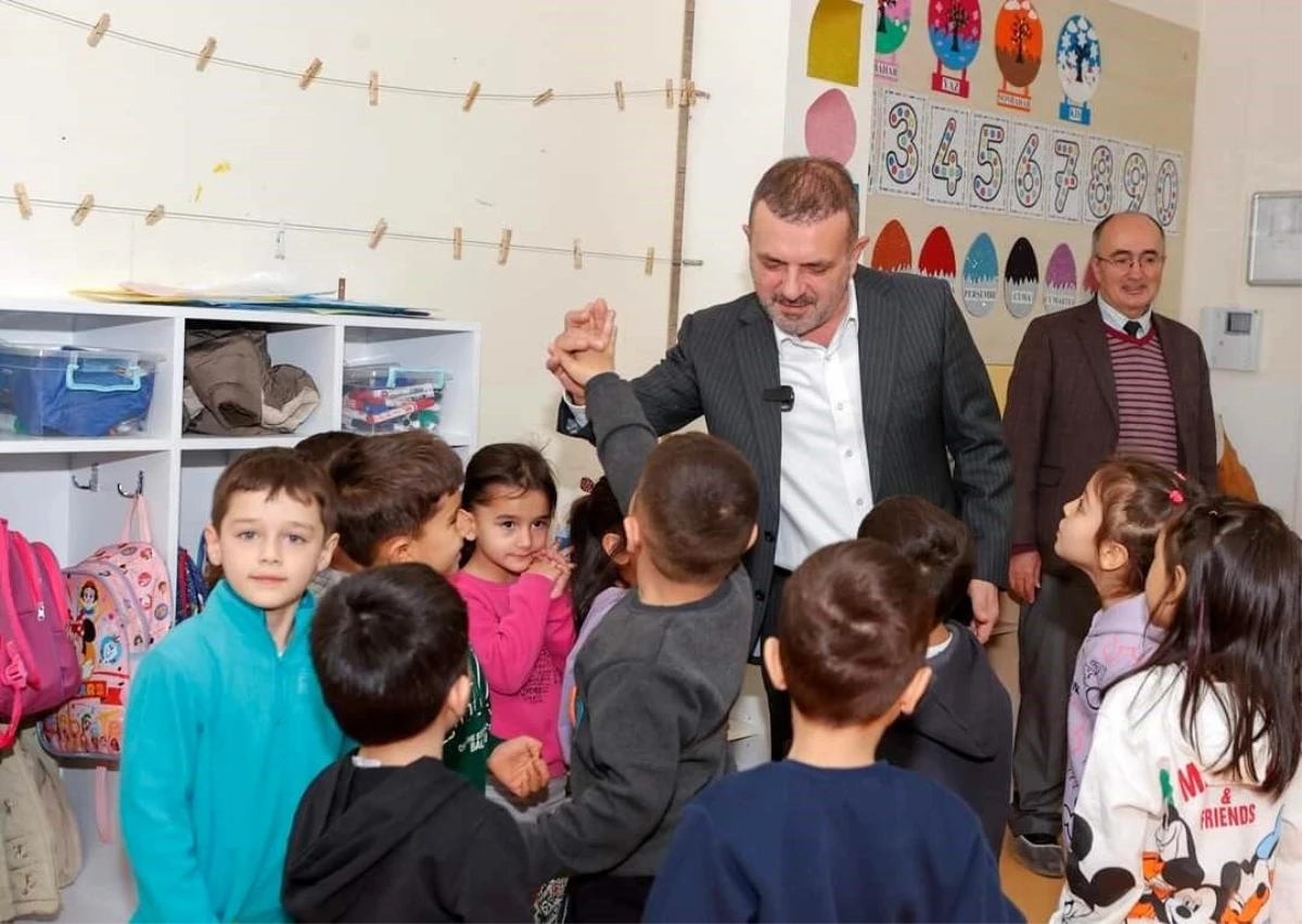 Başkan Ercan gününü öğrencilere ayırdı