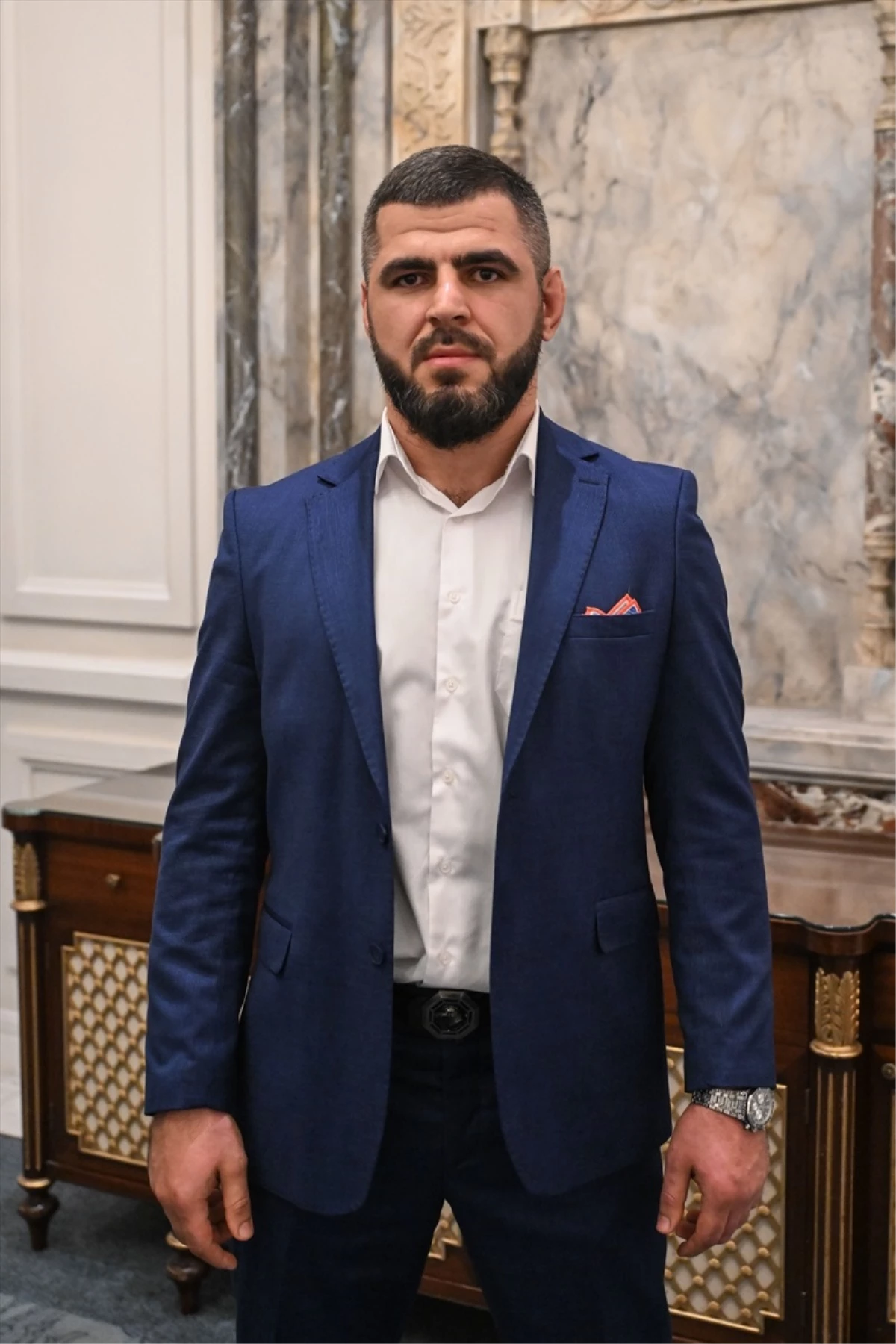 Rus Güreşçi Şamil Azizov, Filistin\'e Destek Veren Sporcuları Övdü