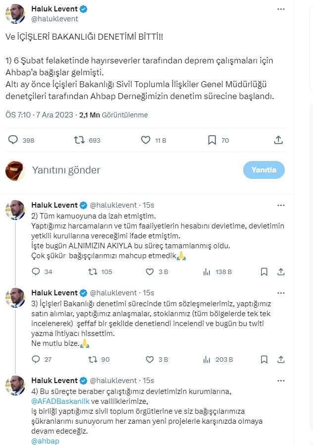 İçişleri Bakanlığı'nın AHBAP denetimi sona erdi