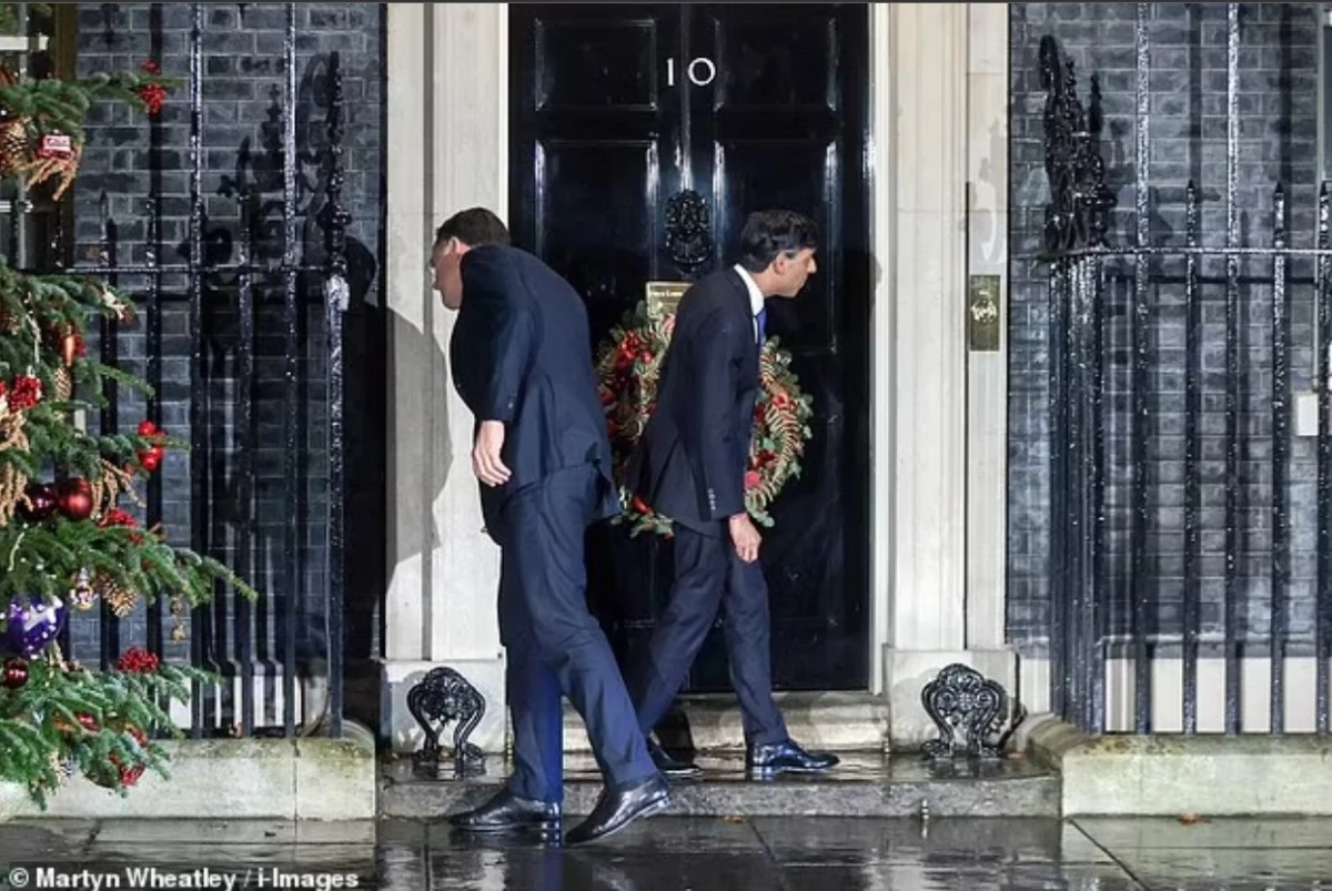 İngiltere Başbakanı Sunak, kendisini ziyarete gelen Hollandalı mevkidaşı ile kapıda kaldı