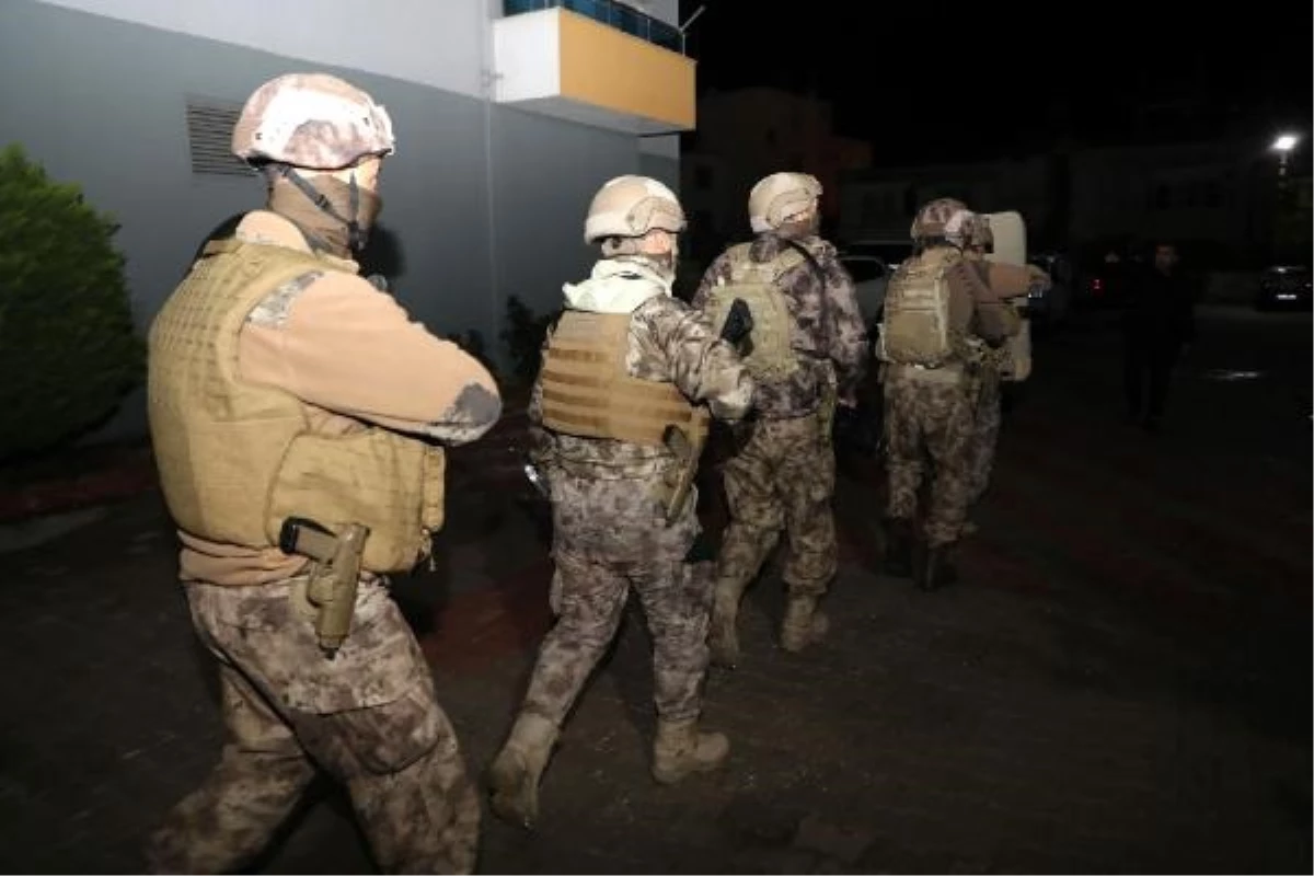 Mersin\'de tefecilik operasyonu: 8 şüpheli gözaltına alındı