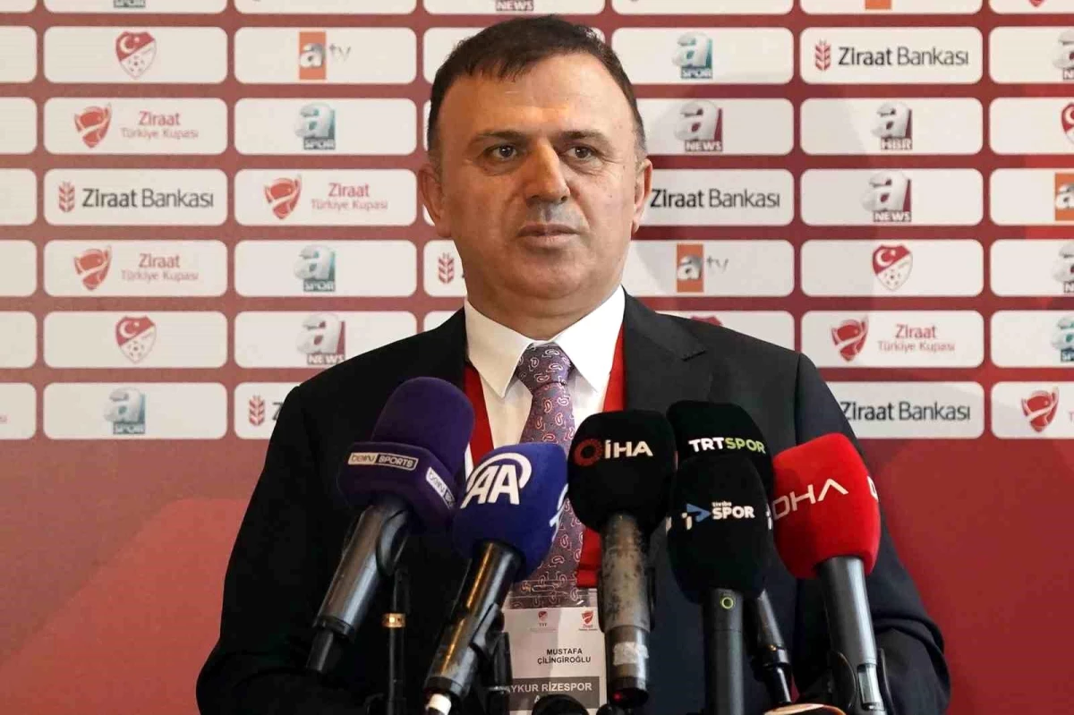 Çaykur Rizespor Yönetim Kurulu Üyesi Mustafa Çilingiroğlu: Takımımız üst turlarda mücadele etmeye hazır