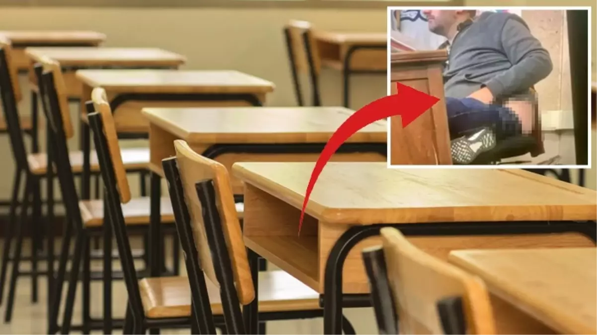 ��retmeni s�n�fta uygunsuz halde g�ren m�d�r yard�mc�s� polisi arad�