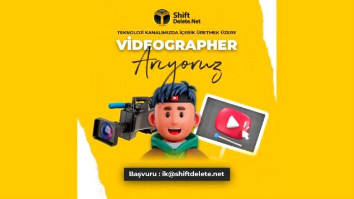 ShiftDelete.Net Prodüksiyon Uzmanı / Videographer Arıyor