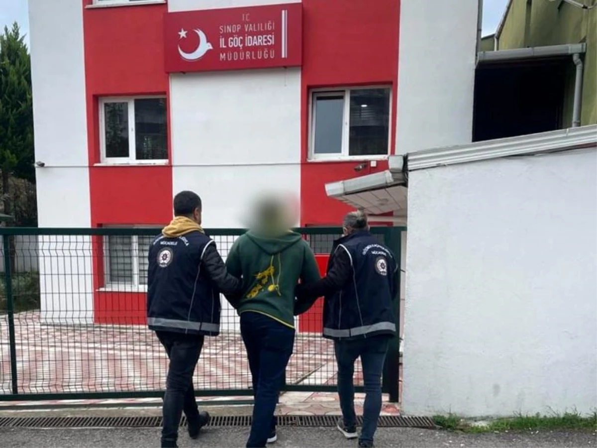 Sinop\'ta vize ihlali yapan yabancı yakalandı