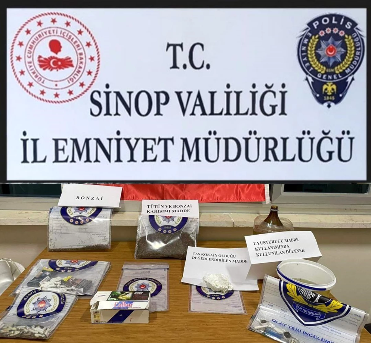 Sinop\'ta Uyuşturucu Operasyonu: Şahıs Gözaltına Alındı