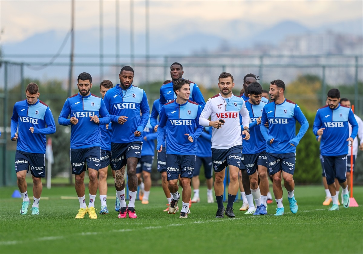 Trabzonspor, Gaziantep FK maçı hazırlıklarına devam ediyor