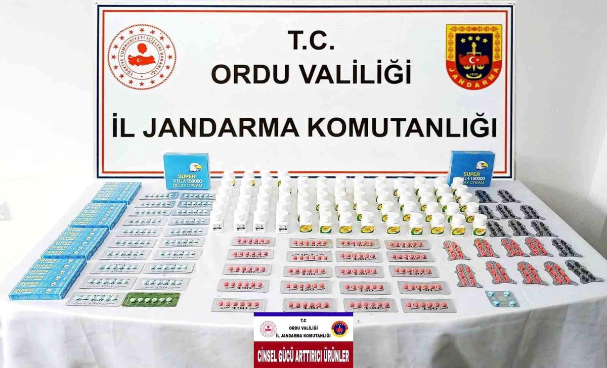 Ordu\'da 73 yaşındaki şahsın kargo eşyasında kaçak cinsel uyarıcılar ele geçirildi