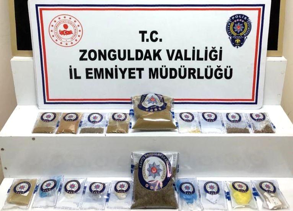 Zonguldak\'ta 746 gram uyuşturucu ele geçirildi