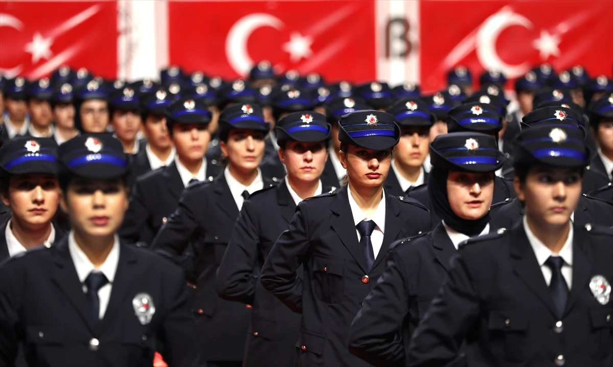 Aksaray\'da 750 kadın polis adayı mezun oldu