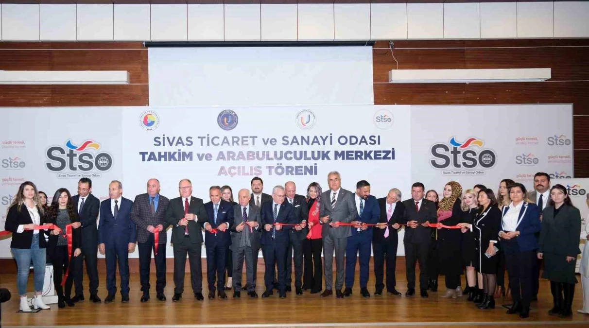 ASO Başkanı Seyit Ardıç, Sivas TSO Tahkim ve Arabuluculuk Merkezi\'nin açılışını yaptı