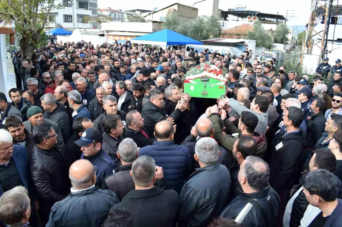 Çine Belediye Başkanı Enver Salih Dinçer\'in Son Yolculuğu