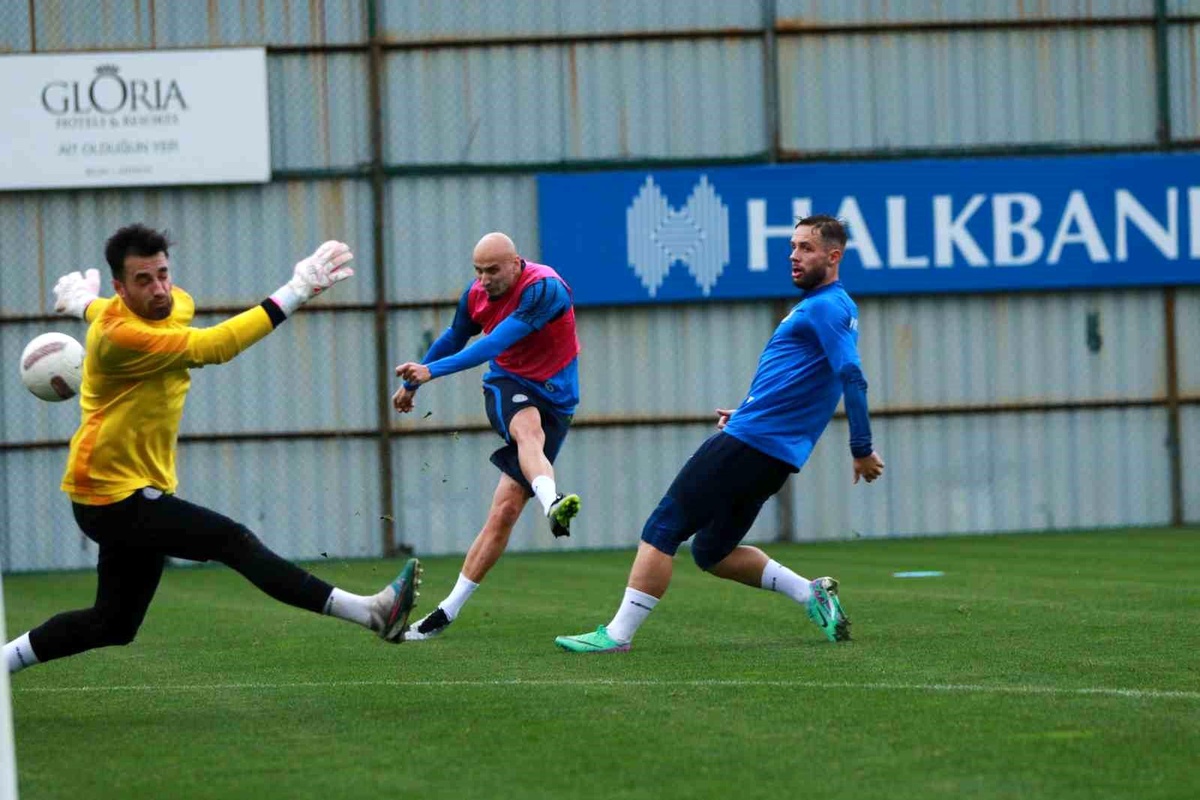 Çaykur Rizespor, MKE Ankaragücü maçı için hazırlıklarını tamamladı
